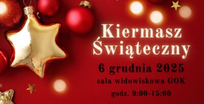 KIERMASZ ŚWIĄTECZNY W KALISKACH 2025