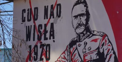 Mural - cud nad wisłą 1920