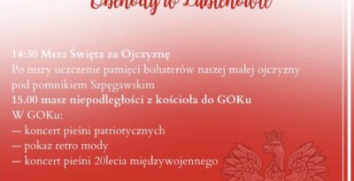 Obchody Narodowego Święta Niepodległości w Lubichowie