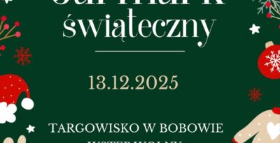 Jarmark Świąteczny w Bobowie 2025