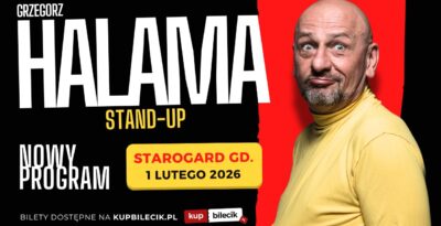 Stand-up Grzegorza Halamy w Starogardzie Gdańskim
