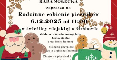 Rodzinne Robienie Pierników w Grabowie