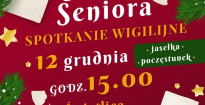 Świąteczne Spotkanie Wigilijne dla seniorów w Swarożynie