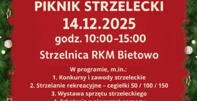 Świąteczny Piknik Strzelecki w Bietowie 2025