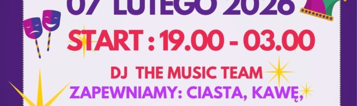 Bal Karnawałowy w Lubichowie 2026