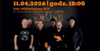 Koncert z Zespołu Chińskie Pomarańcze „Wieczór z Leonardem Cohenem” – SCK w Starogardzie Gdańskim