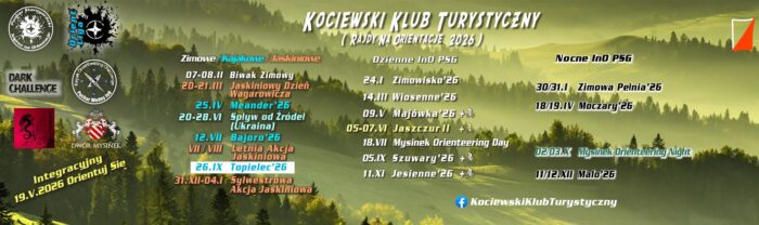 TOPIELEC`26 - Kajakowa Impreza na Orientację