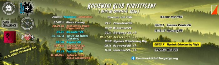 Nocny Marsz na Orientację - MYSINEK ORIENTEERING NIGHT'26