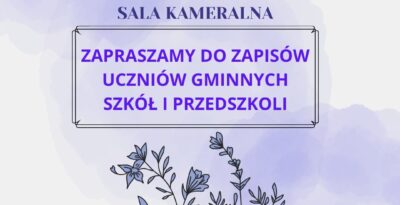 Konkurs Recytatorski „Mój ulubiony wiersz”- Gmina Gniew
