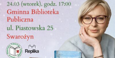 Spotkanie autorskie w Swarożynie z Maria Weronika Józefacka