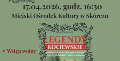 Spotkanie autorskie – „Legendy kociewskie” Janusza Szalewskiego w Skórczu