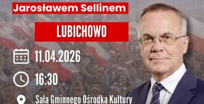 Spotkanie lokalne z Jarosławem Sellinem w Lubichowie