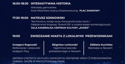 Noc Muzeów 2026 w Nowe
