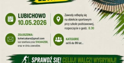 Mistrzostwa Województwa Pomorskiego w Biathlonie Letnim w Lubichowie