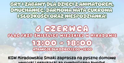 Dzień Dziecka w Miradowie