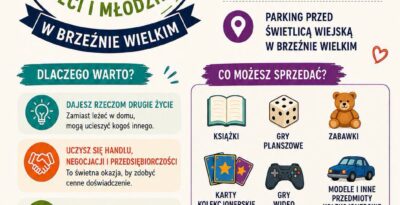 Wakacyjny Jarmark Dzieci i Młodzieży w Brzeźnie Wielkim