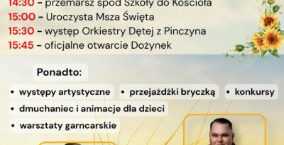 Dożynki Gminno-Parafialne w Kamionce 2026
