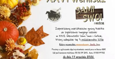 XXVI Wernisaż „Sami Swoi i Goście” – Kaliska