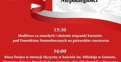 NARODOWE ŚWIĘTO NIEPODLEGŁOŚCI W GNIEWIE 2026
