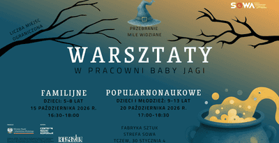 Warsztaty Familijne w Pracowni Baby Jagi w Tczewie - Fabryka Sztuk