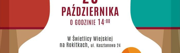 TURNIEJ TENISA STOŁOWEGO O PUCHAR SOŁTYSA ROKITEK