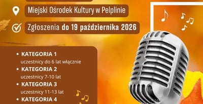 Konkurs - Jesienne Śpiewanie w Pelplinie