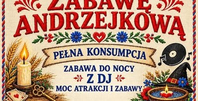Zabawa andrzejkowa z KGW Smolągu 2026