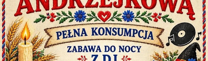 Zabawa andrzejkowa z KGW Smolągu 2026
